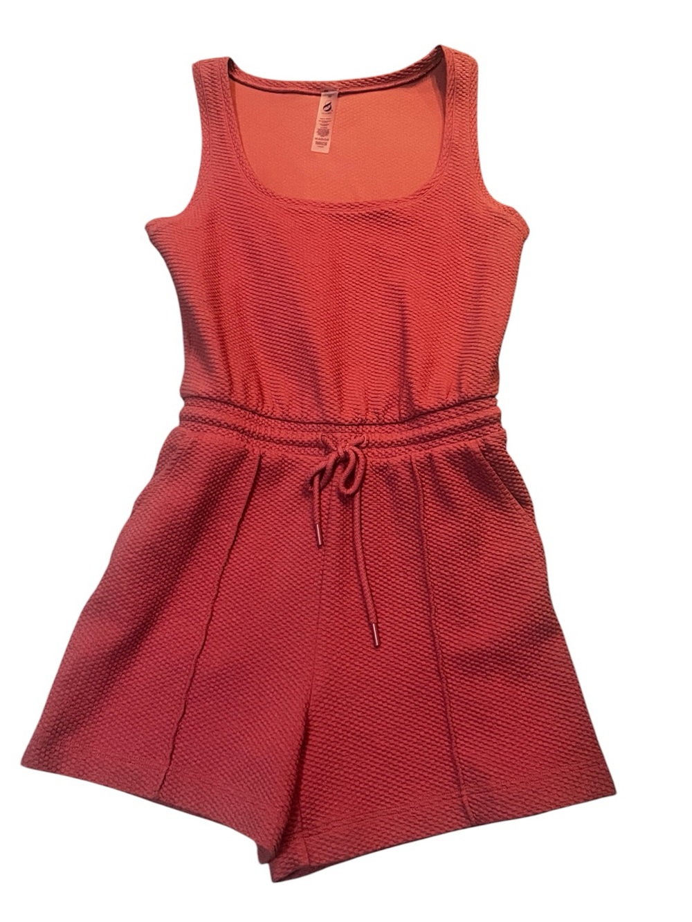 Lou and Grey Coral Textured Tank Romper - Size XS